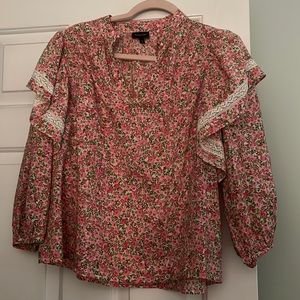 Target flower blouse